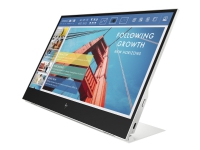 HP E14 G4 - LED-skjerm - 14 - portabel - 1920 x 1080 Full HD (1080p) @ 60 Hz - IPS - 400 cd/m² - 800:1 - 5 ms - 2xUSB-C - sølvstativ