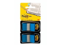 Post-it index medium flag, i dobbeltpakke, blå, pakke a 50 ark