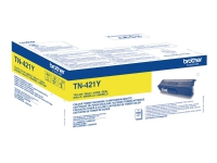 Brother TN421Y - Gul - original - tonerpatron - for Brother DCP-L8410, HL-L8260, HL-L8360, MFC-L8690, MFC-L8900