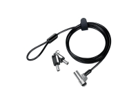 LogiLink NBS013, 1,8 m, Nøkkel, Sort, Sølv