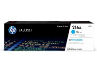 HP 216A cyan original LaserJet-tonerkassett, 850 sider, Cyan, 1 stykker