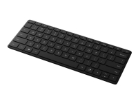 Microsoft Designer Compact - Tastatur - trådløs - Bluetooth 5.0 - matt svart (GB layout)
