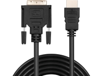 Sandberg - Adapterkabel - DVI-D hann til HDMI hann - 2 m - dobbeltisolert