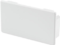 HAGER Endestykke M5313 PG For FB 60110 Højde 60 mm, bredde 110 mm Perlehvid ral 9016 plast