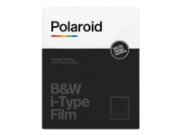 Polaroid - Black Frame Edition - svart/hvit hurtigvirkende film - I-type - ASA 640 - 8 eksponeringer