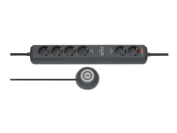 brennenstuhl Eco-Line Extension Socket Comfort Switch Plus EL CSP 24 6-way 1,5m H05VV-F 3G1,5 2 permanent, 4 switchable - Flerkoplingslist - utgangskontakter: 6 - 1.5 m - antrasitt
