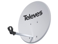 Televes S630ISD-W SAT-antenne 63 cm Reflektormateriale: Glasfiberforstærket plastic Hvid