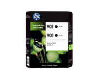 HP 901XL High Yield Black/901 Tri-color 2-pack, Original, Pigmentbasert blekk, Svart, Cyan, Fiolblå, Gult, HP, HP Officejet 4500 AiO HP Officejet J4580 AiO HP Officejet J4680 AiO, Inkjet-utskrift