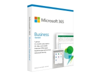 Microsoft 365 Business Standard - Bokspakke (1 år) - 1 bruker (5 enheter) - medieløs, P6 - Win, Mac, Android, iOS - Engelsk - Eurosone