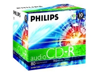 Philips - 10 x CD-R - 700 MB (80 min) - CD-eske