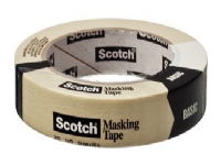 3M 2010-24C, For generelle formål, Beige, Ru, Smooth (glatt), 1 dager, 50 m, 24 mm