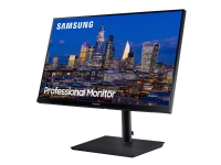 Samsung F27T850QWR - LED-skjerm - 27 - 2560 x 1440 WQHD @ 75 Hz - IPS - 350 cd/m² - 1000:1 - 4 ms - HDMI, DisplayPort - svart