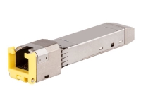 HPE Aruba Cat6A - SFP+ transceivermodul - 10 GigE - 10GBase-T - RJ-45 - opp til 30 m - for HPE Aruba 8320, 8325-48Y8C, MACsec Advanced Module