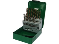 THÜRMER TOOLS Metalbor HSS Cobolt Borsæt 1,0-10,0mm med 0,5mm spring levers i stålkasse