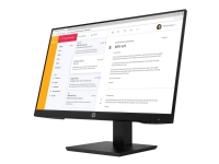 HP P24h G4 - LED-skjerm - 24 (23.8 synlig) - 1920 x 1080 Full HD (1080p) @ 75 Hz - IPS - 250 cd/m² - 1000:1 - 5 ms - HDMI, VGA, DisplayPort - høyttalere - svart