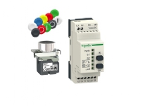 Schneider Electric XB4RFA02 Trykknap 240 V/AC 1.5 A Tastende Grøn, Gul 1 Set