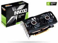 Inno3D NVIDIA® GeForce® GTX 1660 TWIN X2 - Grafikkort - GF GTX 1660 - 6 GB GDDR6 - PCIe 3.0 x16 - HDMI, 3 x DisplayPort