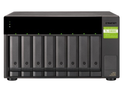 Qnap TL-D800C 8 bay desktop