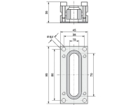 LAPP SKINDICHT FL3 Fortykkelsesgennemføring Aluminium 1 stk