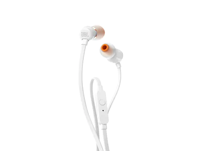JBL T110 Ørepropper (hvit)
