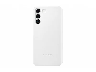 Galaxy S22+ Smart Clear View Deksel (hvit)