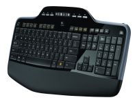 Logitech Wireless Desktop MK710 - Tastatur- og mussett - trådløs - 2.4 GHz - Engelsk