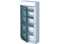 ABB Mistral65 48M switching station with N + PE strip IP65 transparent door (1SLM006501A1207)