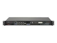 Supermicro SuperServer 5018D-FN8T - Server - rackmonterbar - 1U - 1-veis - 1 x Xeon D-1518 / 2.2 GHz - RAM 0 GB - uten HDD - AST2400 - GigE, 10 GigE - uten OS - monitor: ingen - svart