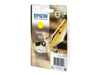 Epson 16 - 3.1 ml - gul - original - blekkpatron - for WorkForce WF-2010, WF-2510, WF-2520, WF-2530, WF-2540, WF-2630, WF-2650, WF-2660, WF-2750