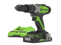 Greenworks 24V 2Ah bore-/skruemaskine GD24DD35K2 - 3704007UA