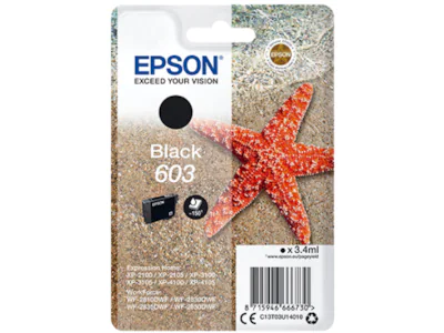 Epson Blekk 603 Sort