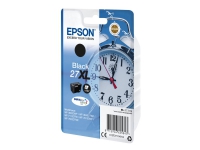Epson 27XL - 17.7 ml - XL - svart - original - blekkpatron - for WorkForce WF-3620, WF-3640, WF-7110, WF-7210, WF-7610, WF-7620, WF-7710, WF-7715, WF-7720