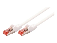 Nedis - Nettverkskabel - RJ-45 (hann) til RJ-45 (hann) - 20 m - SFTP - CAT 6 - formstøpt, rund - hvit
