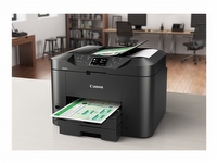 Canon MAXIFY MB2750 - Multifunksjonsskriver - farge - ink-jet - A4 (210 x 297 mm), Legal (216 x 356 mm) (original) - A4/Legal (medie) - opp til 22 spm (kopiering) - opp til 24 ipm (trykking) - 500 ark - 33.6 kbps - USB 2.0, LAN, Wi-Fi(n), USB-vert