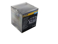 Fellowes NEATO - Tynn CD-oppbevaringseske - kapasitet: 1 CD, 1 DVD - blank (en pakke 25)