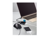 Hama USB 3.0 Type-C Hub 1:4, bus powered - Hub - 4 x SuperSpeed USB 3.0 - stasjonær