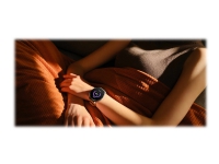 Xiaomi Watch S1 - 46 mm - sølvfarget - smartklokke med stropp - lær - brun - display 1.43 - Wi-Fi, NFC, Bluetooth - 52 g
