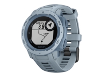 Garmin Instinct - Sea foam - sportsur med bånd - silikon - havskum - monokrom - Bluetooth, ANT+ - 52 g