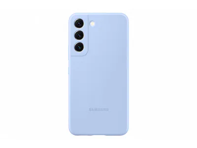 Galaxy S22 Silikondeksel (skyblå)