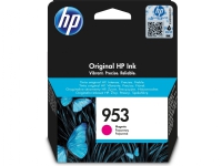 HP 953 magenta original blekkpatron, Standard utskriftsproduksjon, Pigmentbasert blekk, 9 ml, 630 sider, 1 stykker