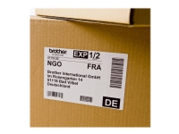 Brother DK-11240 - Svart på hvitt - 51 x 102 mm 600 etikett(er) forsendelsesetiketter - for Brother QL-1050, QL-1050N, QL-550