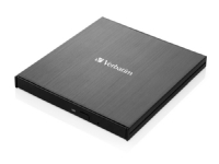 Verbatim Slimline - Platestasjon - BDXL Writer - 6x - SuperSpeed USB 3.0 - ekstern