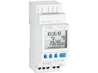 Kontaktur Digital ASTRO, Din-skinnel (2 modul 35 mm bred), Ugeur, 1 Kanal, Programmebar med NFC med appen (Save'n Carry)
