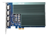 ASUS GT730-4H-SL-2GD5 - Grafikkort - GF GT 730 - 2 GB GDDR5 - PCIe 2.0 - 4 x HDMI - uten vifte