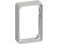LAURITZ KNUDSEN FUGA® ramme Baseline 50 1,5 modul 21 mm høj, lysegrå.