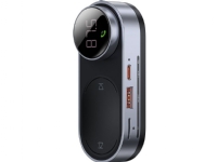 Baseus FM transmitter Baseus Solar Car FM transmitter, Bluetooth 5.0, TF, AUX (black)
