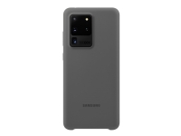 Samsung Silicone Cover EF-PG988 - Baksidedeksel for mobiltelefon - silikon - grå - for Galaxy S20 Ultra, S20 Ultra 5G