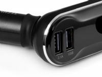 Technaxx FMT600BT - Bluetooth håndfri / FM-sender / lader for mobiltelefon, nettbrett