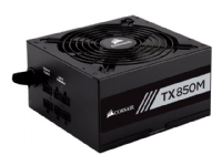 CORSAIR TX-M Series TX850M - Strømforsyning (intern) - ATX12V 2.4/ EPS12V 2.92 - 80 PLUS Gold - AC 100-240 V - 850 watt - aktiv PFC - Europa