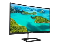 Philips E-line 272E1CA - LED-skjerm - kurvet - 27 - 1920 x 1080 Full HD (1080p) @ 75 Hz - VA - 250 cd/m² - 3000:1 - 4 ms - HDMI, VGA, DisplayPort - høyttalere - teksturert svart